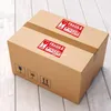 Gift Wrap 500pcs Fragile Stickers Warning Label Sticker Handle With Care Don't Stack Or Drop Express For DropshipGift