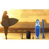 US Stock Inflatable Stand Up Paddle Board 10"x 30"x 6'' Ultra-Light SUP Non-Slip Deck Bottom Fin for Paddling Youth & Adult Standing Boat MS199346AAC