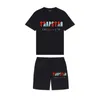 Mężczyzn Projektant odzieży Drukujący litery wydrukowane odzież sportowa 2023 Letnia bawełniana mieszanka stroje mody krótkie szorty T -koszulki