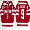 Nik1 40nik1 Tage Nam Univrsyty Hockey Jersey 9 Jack Eichel Boston Haft Halting Dostosuj dowolny numer i nazwy koszulki