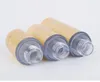 300 x 15ml 30ml 50ml Tom luftfri pump Emulsion Kosmetiska flaskor Lotion Cream Containrar 1oz Refillerbar Vakuumflaska SN3699