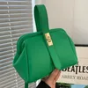 Women Messenger Bag Fashion Kiss Lock Shoulder Crossbody Bags Female Green Clip Bag Leather Handbags Evening Clutch