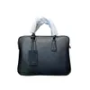 Luxury Designers Men's Portcase Business Totes Casual Messenger Travel Bags Black Shoulder Bag HQP263210D