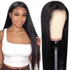 Women Brazilian Transparent Hd Front Lace Wigs Unprocsed Raw Bone Straight Human Hair Lace Wig225V