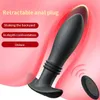 Nxy Anal Toys Wearable Butt Plug Vibrating Thrusting Massage Machine Anus Stretching Ass Dilator Portable Vibrator for Men Gay Women 220420