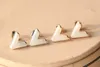 Yüksek kaliteli cazibe cilalı paslanmaz çelik küpeler 18k gül altın küpeler kadın partileri için uygun Düğün Sevgililer Günü Partisi Hediyeler Moda Takı