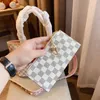 Designer Luxury Handbag Purse L Flower äkta läder Totes Stamp Handväskor stora kapacitet Kassar NB431