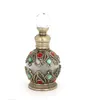 Frasco de perfume de vidro de cristal vazio recarregável vintage 15 ml feito à mão para decoração de casa presente de feriado