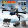 Y5 Profesional Drone 6K HD Camera 5G GPS 3-As Gimbal Simulators Anti-Shake Borstelloze helikopter Opvouwbare RC Quadcopter Speelgoed LS7S