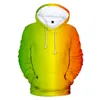 Sweat à capuche vert fluo hommes / femmes Harajuku Magasin de vêtements pour la personnalisation Sweat à capuche 3D Sweat Street imprimé coloré Hip Hop tendance 4XL L220704