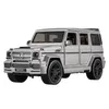 1:24 Alloy Car Model Collectible Diecast Simulation G65 SUV XLG(M929Y-6) Toys For Boys 20Cm Vehicle 6 Open Doors Pull Back 220507