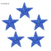 Sublimatie Home Textiel Hotfix Jet Hematite Star Rhinestone Gemengd Geborduurde Ijzer op Patch voor Kleding Badge Pasta voor Kleding Bag Pant Schoenen