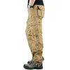Printemps s Cargo Kaki Militaire Pantalon Casual Coton Tactique Pantalon Hommes Grande Taille Armée Pantalon Militaire Homme 220810