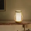 Sypialnia ciepłe lampy nocne japońskie zen herbatę światła Tatami Table Lampa stołowa salon Bamboo Art Lights