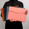 إمدادات ملفات الشعار القابلة للتخصيص A4 I4 Imitation Leather Discaited Document Document Bag مقبض بالماء ، ملفات تخزين ملفات تخزين ملفات فرز مجلد فرز ZL1008