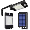 Lampione stradale solare Lampada di sicurezza orientabile a 360 gradi per esterni Luci con sensore di movimento solare Ecologico e risparmio energetico
