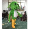 Halloween Green Dog Mascot Costume Cartoon Anime Tema Caratteri Adulti Dimensioni CARNIVALE CARNIVALE GIOUND COMPLETTO OUTDIFIT