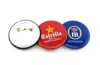 Distintivo di banda stagnata personalizzato Logo personalizzato Distintivo rotondo Regalo di promozione Club Laurea Ricordo Piccolo regalo Sorriso Nome ID Pin Badge Etichetta