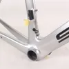 Klaring geëlektroplateerd zilver aero road fiets frame tt-x8 dubbele bout directe montage remremrem remgebruik snel release