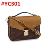 2022 Bolsos de hombro Bolsos de mujer Bolsos de cuero de flores marrones Mujeres Tote Crossbody Bolso Monederos Bolsos Embrague Mochila Moda Fannypack 40780