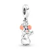 Adatto ai braccialetti Pandora Summer Sea Fish Robot Mouse Charms europei Argento Smalto Charm Bead Branelli allentati Per il commercio all'ingrosso Fai da te Collana in argento europeo Gioielli