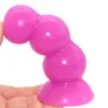 LUUK Butt Plug Saugnapf Massagekugeln Schwarzer Dildo Perlen Anal Sexy Spielzeug Flexibler Schwanz Frauen Männer Fake Penis Anus Für Shop Beauty Artikel