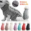 犬のアパレル冬の編み服温かいジャンパーセーター小さな大きな犬のペット衣類コート編み物布ジャージーペロ＃15