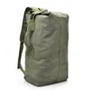 Grande Capacidade Male Lage Boys Canvas Balde Bolsas de ombro de lazer Mochilas viajam para a escola 220630