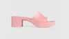 Jelly Sandals Trends Designer Chanclas Zapatillas para mujer Mujer Lady Flats High