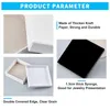 Pakiety papierowe kartonowe pudełka bransoletki prostokąta Prezenty Prezenty Prezentowe przechowy