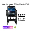Autoradio Navigazione GPS touchscreen Android HD da 9 pollici per Peugeot 2008-2012