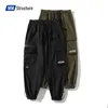 Men Cargo Pants Street Joggers Pants Hip Hop High Quality Cotton Harem Trousers Spring Harajuku Multi-Pocket Trousers