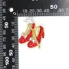 10 Pcs/Lot Custom Brooches Red Crystal Rhinestone High-Heeled Wizard Of Oz Shoes Brooch Pins For Gift Decoration