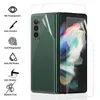 4 in 1 Hydrogel Film Front Back Screen Protectors Camera Lens Tempered Glass For Samsung Galaxy Z Fold 2 3 Flip 4 Fold3 5G Fold2 Flip3 Flip4