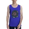 Herrtankstoppar Cardano 3 Top Shirt Chainlink Vest Men Set Humor Graphic Creative Sleeveless Garmentmen's