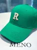 Gorra de béisbol bordada con estampado de letras