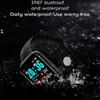 Waterdichte slimme horloge sportarmband fitness tracker sport hartslagmonitor bloeddruk smartwatch voor mannen vrouwen