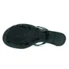Nya skor Kvinnor Sandaler Flip Flops Toe Slides Kvinnliga mode Bekväm sandal söta tofflor PVC Jelly Shoes 210301