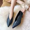 Dress Shoes Xgravity Hot 2022 Fashion Designer Vintage Evening Ladie Been V Cut Woman Hoge Hak Pump Sexy 220718