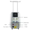 Popolare macchina per crioterapia portatile per scolpire il corpo congelante il grasso Cryoskin Thermal Shock System