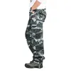 Men's Pants Camouflage Camo Cargo Men Casual Cotton Multi Pocket Long Trousers Hip Hop Joggers Urban Overalls Military Tactical 220826