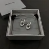 Designer Jewelry Women Dangle love lock Earring studs new Unique Shaped Brand B letters Pendant with logo shiny non-fading Chandelier Earrings bn25