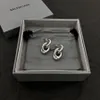 Designer sieraden vrouwen bengelen liefdeslot oorring studs nieuwe uniek gevormde merk b letters hanger met logo glanzende niet-fading kroonluchter oorbellen bn25