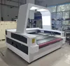 ZODO-1812 1912 Big Scan Field Textile Cutter Automatic Feeding Fabric Co2 CCD Camera Laser Cutting Machine For Sportswear