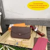 5A LUXURYSバッグお気に入りのマルチアクセサリー3 PC/セット女性クロスボディ財布メッセンジャーバッグハンドバッグ