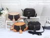 Messenger Bag Luxury fashionabla lutande axel pu läderväska högkvalitativ mode kvinnliga väskor bokstäver Tassel design kamerapåse