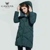 GASMAN 2022 Collection hiver mode épais femmes hiver Bio doudoune à capuche femmes Parkas manteaux grande taille 5XL 6XL 1702 L220730