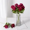 Party Decoration Wedding Supplies 1/3/5st Simulation Artificial Flower Rose Bouquet Bride to be Team Bridal Gift Bachelorette Partyparty