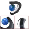 Weltkarte Floating Magnetische Tation Globus LED C Form Elektronische Antigravity Lampe Home Ball Light Desktop Geographie Geschenk 220329