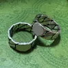 Neuer hochwertiger 925er Silber-Buchstabe G-Vintage-Ring für Herren und Damen, personalisierter Accessoires-Ring